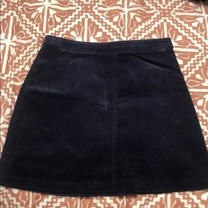 F21 Corduroy skirt